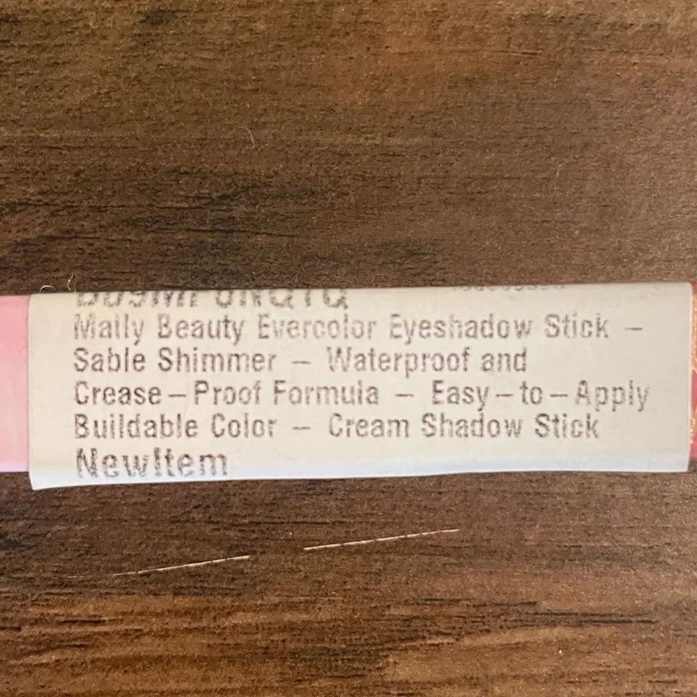 Mally Beauty Evercolor EyeShadow Stick — In Sable Shimmer NIB